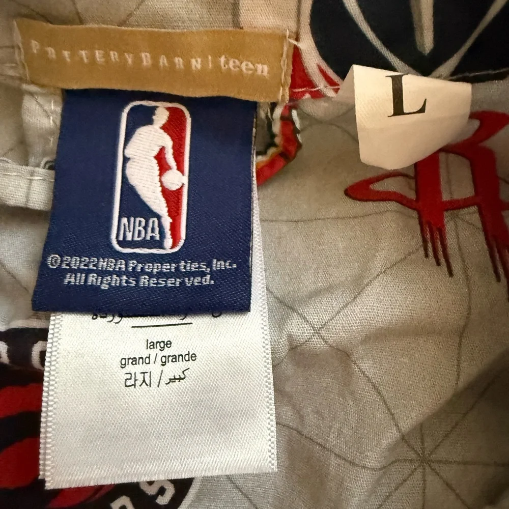 NBA for Pottery Barn Big Boys Pajamas Cotton Basketball